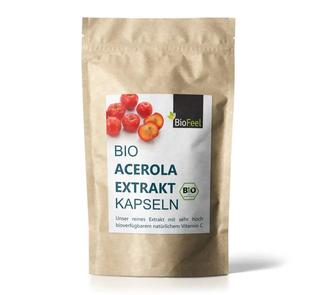 Bio Acerola Extrakt Kapseln, 500mg, 120 Stk.